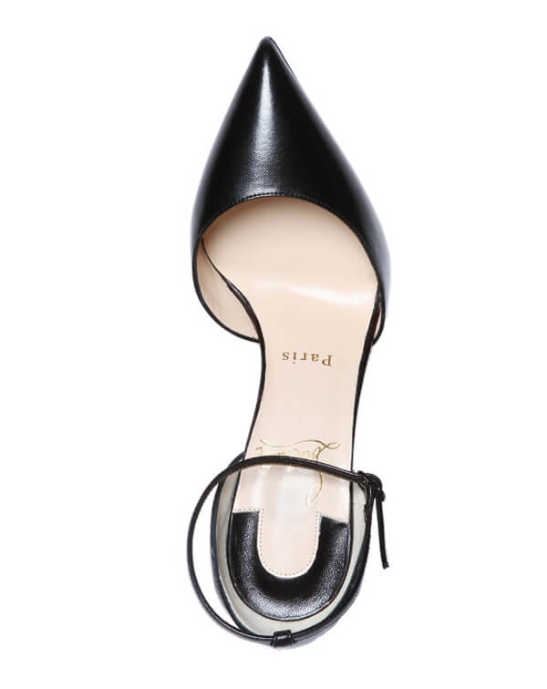 2017最新作 Christian Louboutin クリスチャン ルブタンコピー ポインテッドトゥパンプス ブラック UPTOWN